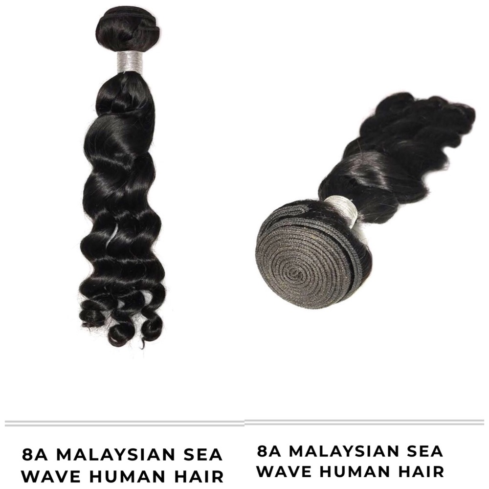 M A L AY S I A N  H A I R | Sea Wave- Black